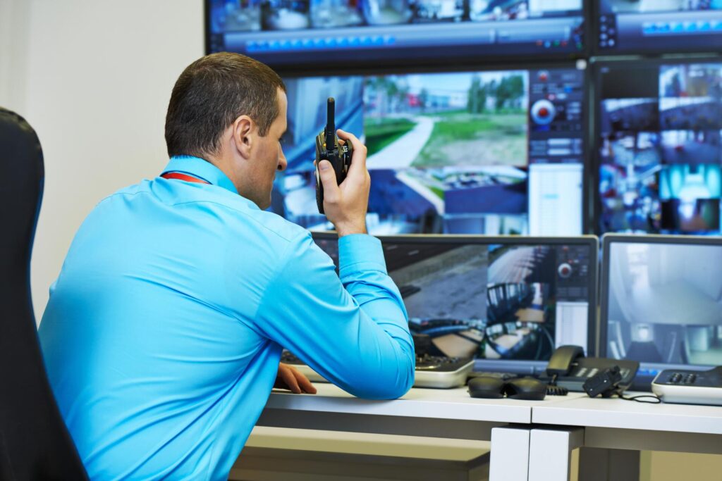 CCTV operator